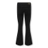 Calça Only Kogroyal Life Reg Flared Pim600 Noos Infantil Preto Denim