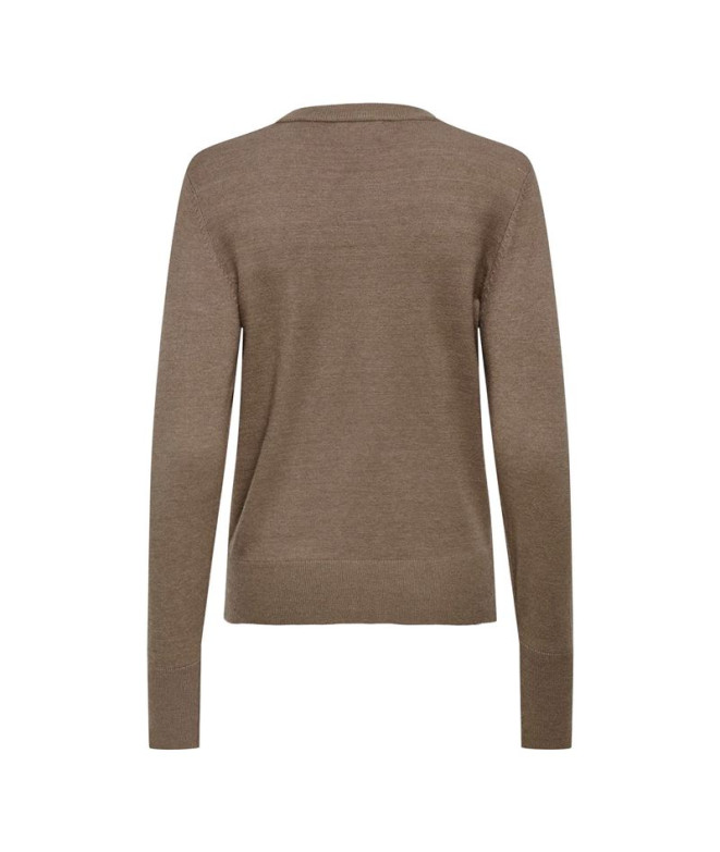 Sweat Only Jdymalou  On Button Knt Noos Walnut...