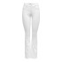 Pantalón Only Onlblush Mid Flared Dnm Rea0730 Noos Mujer Blanco