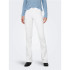 Pantalón Only Onlblush Mid Flared Dnm Rea0730 Noos Mujer Blanco
