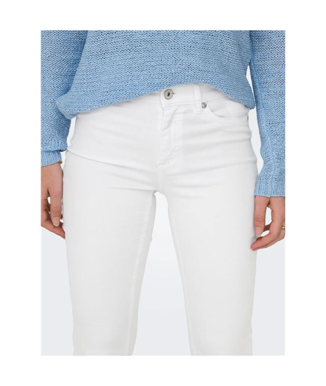 Pantalón Only Onlblush Mid Flared Dnm Rea0730...