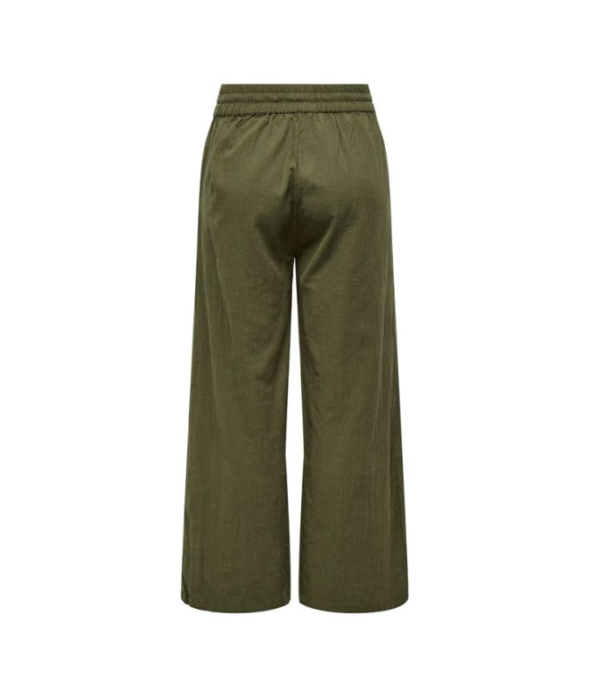 Pantalón Only Onltizana Cotton Loose s Noos...
