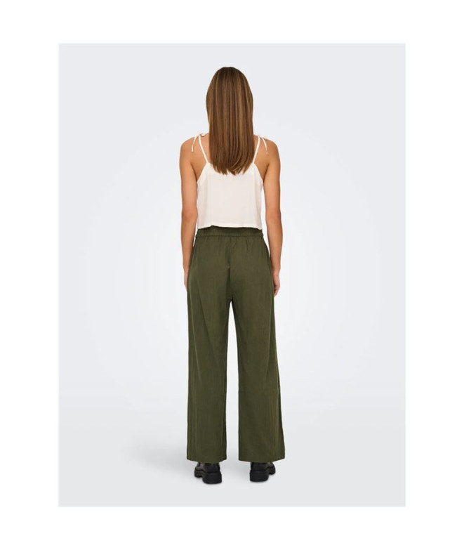 Pantalón Only Onltizana Cotton Loose s Noos...