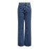 Pantalón Only Onlsilje Ex Hw Str Wide Dot729 Dnm Noos Mujer Medium Blue Denim