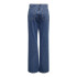 Pantalón Only Onlsilje Ex Hw Str Wide Dot729 Dnm Noos Mujer Medium Blue Denim