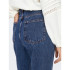 Pantalón Only Onlsilje Ex Hw Str Wide Dot729 Dnm Noos Mujer Medium Blue Denim