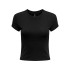 Camiseta Only Onlelina  O-Neck Short Noos Black Mujer