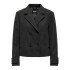 Chaqueta Only Onlfreja Life Short Db Otw Noos Dark Grey Melange Mujer