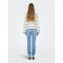 Camiseta Only Onlgeena  Stripe O-Neck Knt Cloud Dancer Stripes Mujer