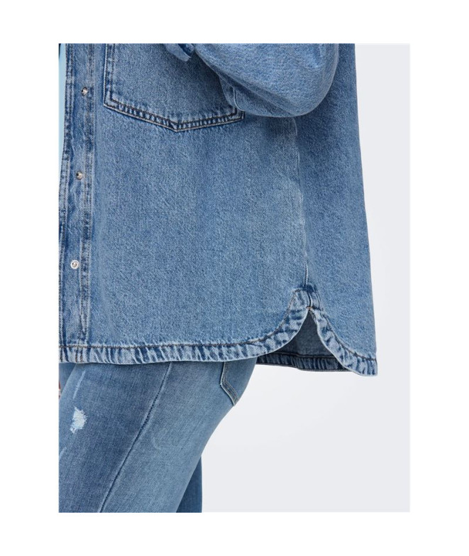 Camisa Only Onlemmie  Mb Dnm Az Noos Light Blue...