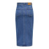 Falda Only Onlsiri Front Slit Dnm Gua Noos Medium Blue Denim Mujer
