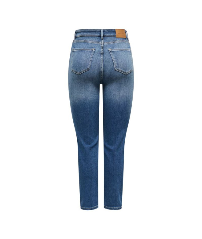 Pantalón Only Onlemily Icon Hw Str Ank Dnm...