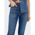 Pantalón Only Onlemily Icon Hw Str Ank Dnm Cro306 Noos Mujer Medium Azul Denim