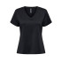 Camiseta Only Onpcore Life Vn Ss Reg Noos Black Detail:Melange Mujer