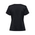 Camiseta Only Onpcore Life Vn Ss Reg Noos Black Detail:Melange Mujer