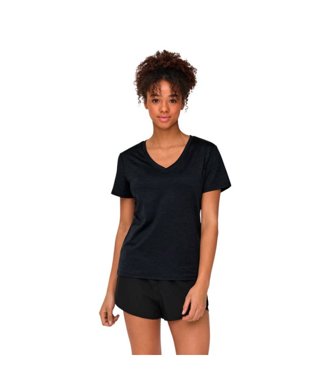 Camiseta Only Onpcore Life Vn Ss Reg Noos Black...