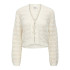 Chaqueta Only Onllykke Tie  Knt Noos Marshmallow Mujer