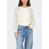 Chaqueta Only Onllykke Tie  Knt Noos Marshmallow Mujer