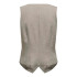 Casaco Only Onllinda S/L Mel Fit Waistcoat Tlr Noos Fungi Detail:Melange Mulher