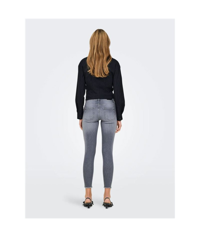 Pantalon Only Onlblush Mid Skin Ank Rw Dnm...