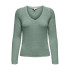 Camiseta Only Onlgeena  V-Neck Knt Noos Lily Pad Mujer