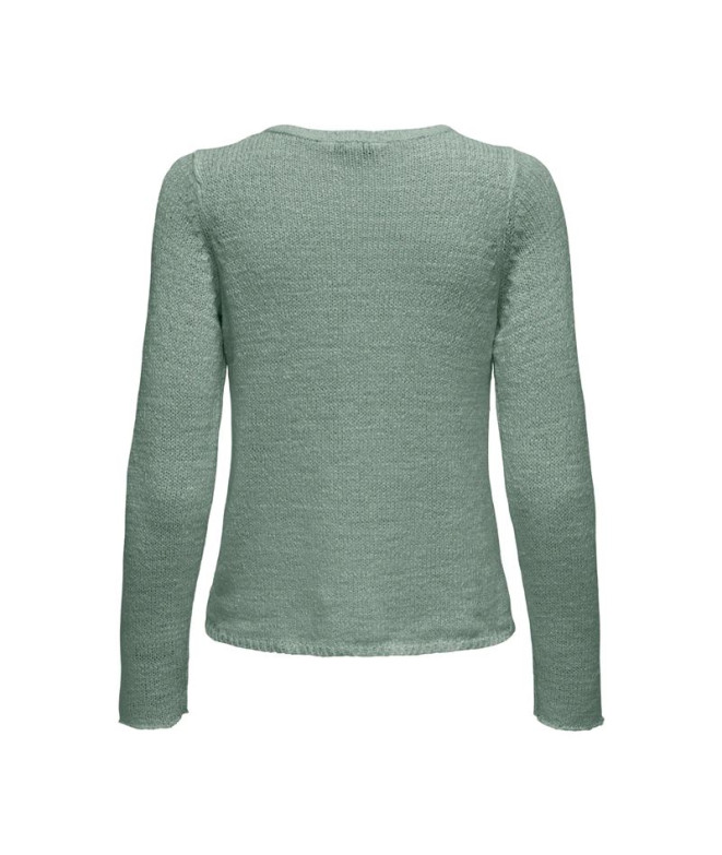 Camiseta Only Onlgeena  V-Neck Knt Noos Lily...