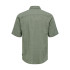 Camisa Only & Sons Onscaiden Life Ss Solid Linen Noos Swamp Hombre