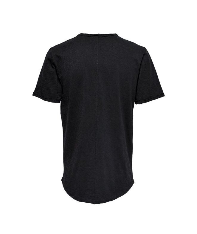 T-shirt Only & Sons Onsbenne Longy Ss Nf 7822...