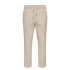 Calça Only & Sons Onslinus Crop 0007 Cot Lin Noos Silver Lining Homem