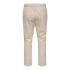 Calça Only & Sons Onslinus Crop 0007 Cot Lin Noos Silver Lining Homem