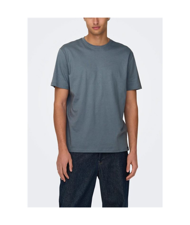 Camiseta Only & Sons Onsmax Life Ss Stitch Noos...