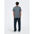 Camiseta Only & Sons Onsmax Life Ss Stitch Noos Flint Stone Homem
