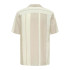 Camisa Only & Sons Onscaiden Life Stripe Linen Resort Noos Vintage Khaki Hombre
