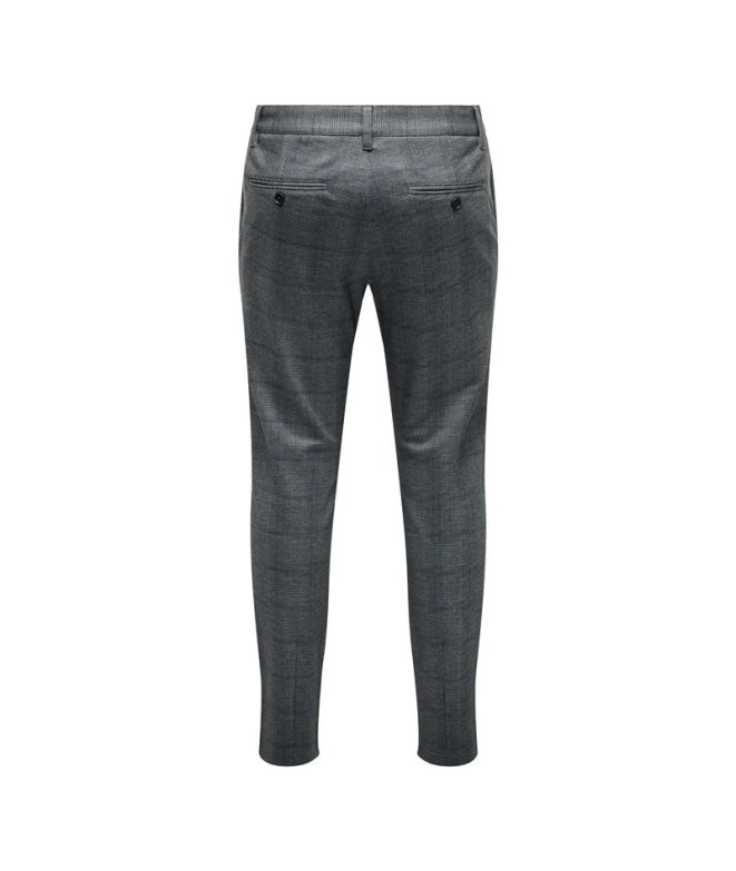 Pantalón Only & Sons Onsmark Slim Check 020919...