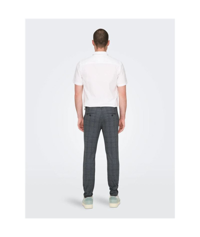 Pantalón Only & Sons Onsmark Slim Check 020919...