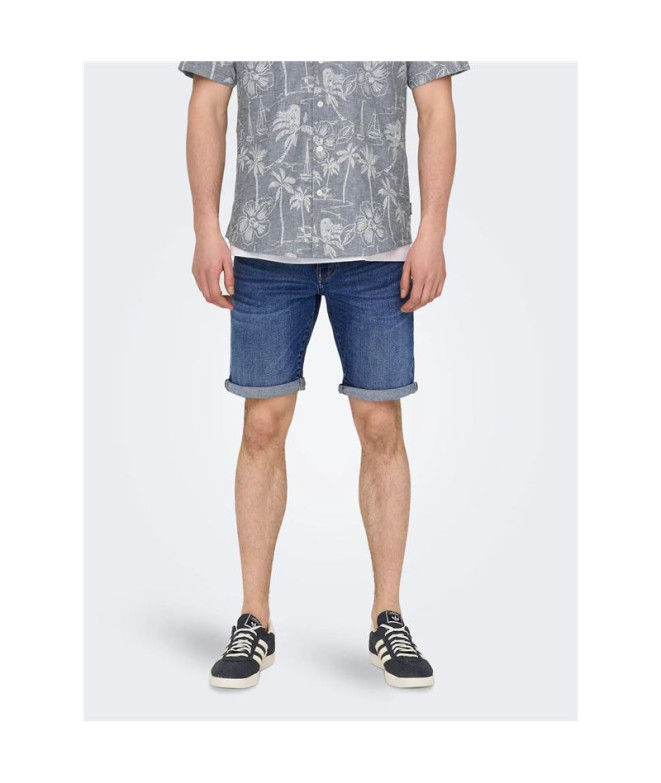 Pantalón Only & Sons Onsply Dbd 8773 Tai Dnm...