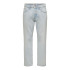 Pantalón Only & Sons Onsedge Straight Lb 9393 Dot Dnm Hombre Denim Light Azul Bleached