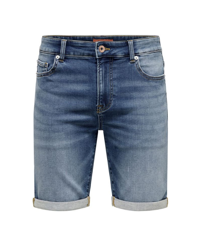 Pantalón Only & Sons Onsply Jog Mbd 0024 Ana Dnm Noos Medium Blue Denim Hombre