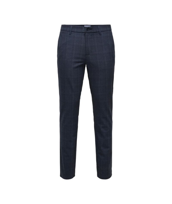 Pantalón Only & Sons Onsd Life Slim Check 0184 Noos Hombre Dress Blues Checks