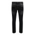 Pantalón Only & Sons Onsloom Slim Jax Wb 0420 Dim Dnm Noos Hombre Washed Negro