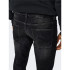 Pantalón Only & Sons Onsloom Slim Jax Wb 0420 Dim Dnm Noos Hombre Washed Negro