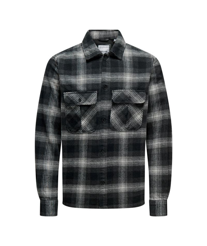 Camisa Only & Sons Onscedric Life Check Over Noos Griffin Hombre