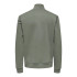 Sudadera Only & Sons Onscurated Reg Half Zip Noos Castor Gray Hombre