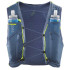 Gilet de Running Salomon Adv Skin 12 avec flacons Bering Sea/Flint