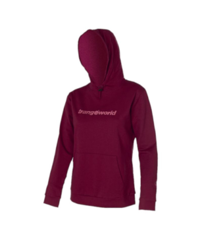 Sudadera De Montaña Trangoworld Sousa Mujer Fucsia Oscuro