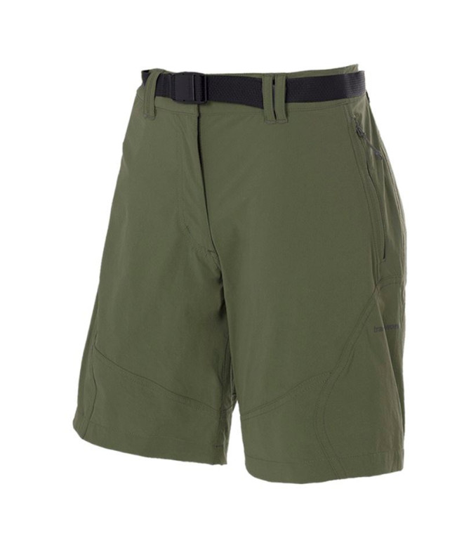 Pantalón de Montaña Trangoworld Pant. Corto Assy Sf Mujer Kaki
