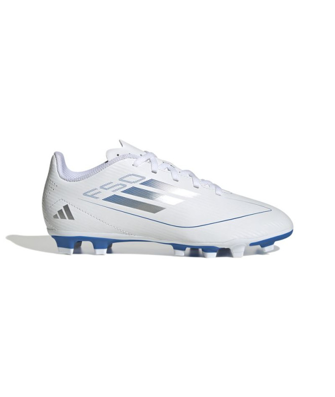 Botas de Fútbol adidas F50 Club Fg/Mg Infantil Blanco