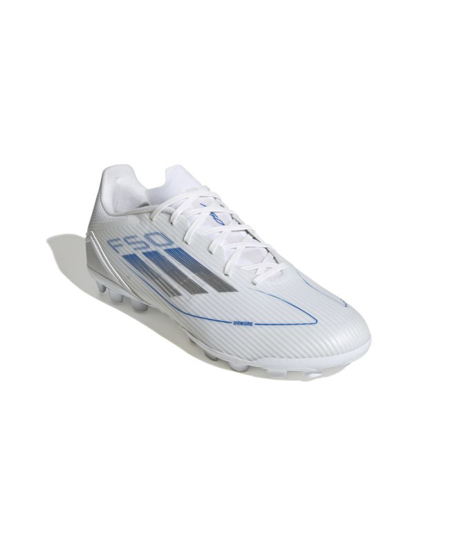Botas de Fútbol adidas F50 League 2G/3G Ag Blanco