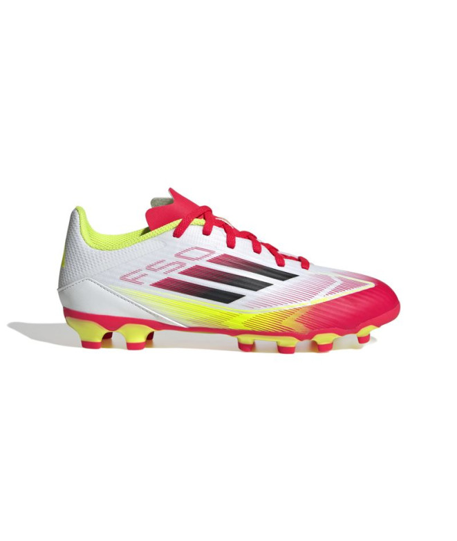 Botas de Fútbol adidas F50 League Mg Infantil Blanco