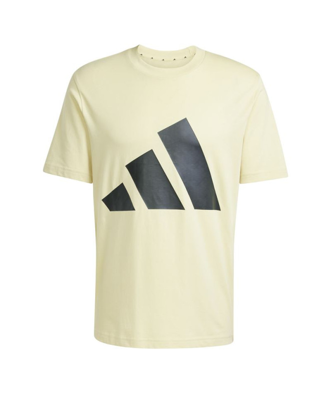 Camiseta adidas Bl Sj Hombre Beige/Negro